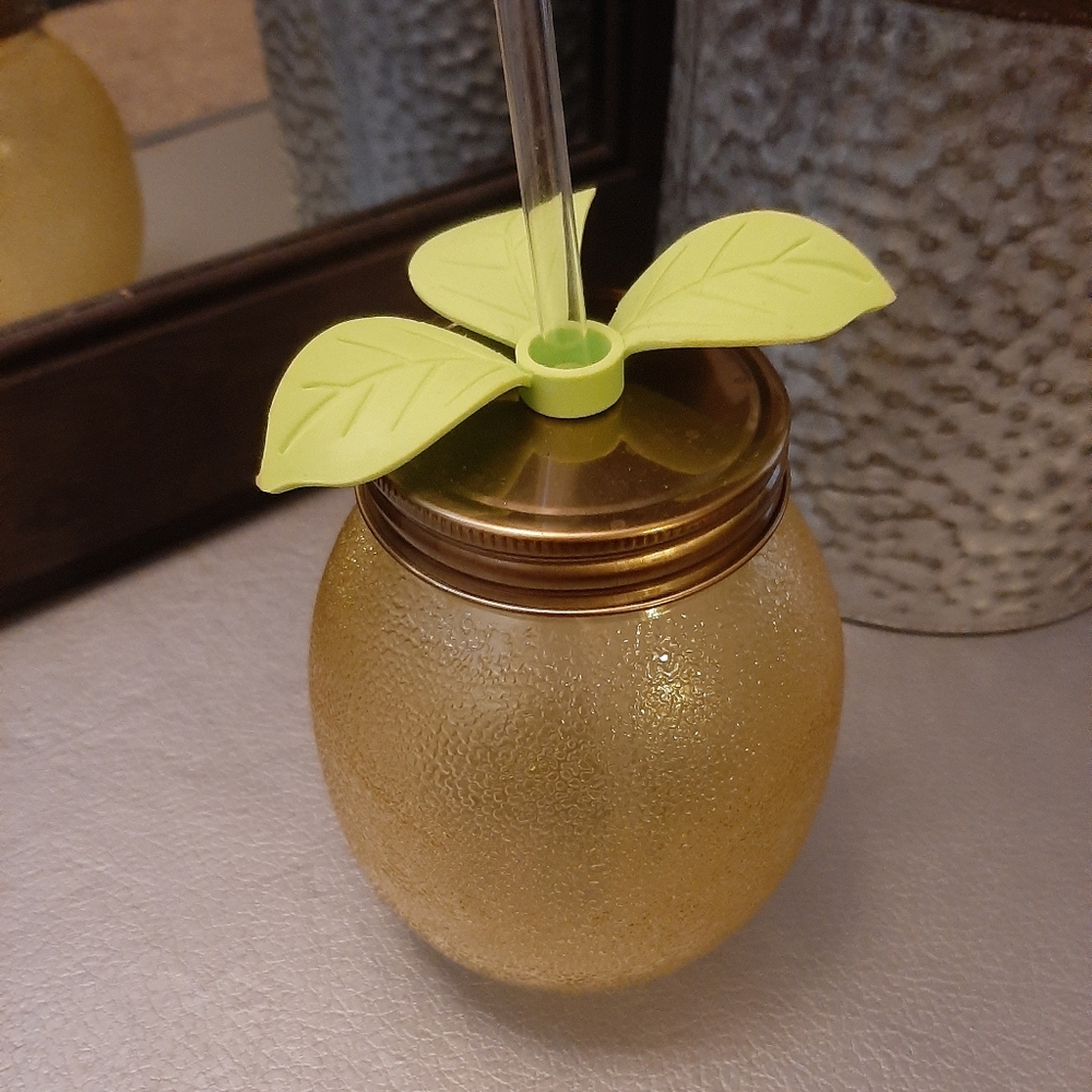 Lemon glass cup